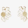 Fashion Flying Tiger Ohrstecker mit Goldblume - 2 Stk