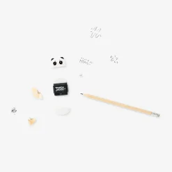 New Flying Tiger Panda-Radiergummi mit Spitzer