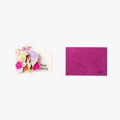 Outlet Flying Tiger Pop-up Blumen Karte mit Umschlag