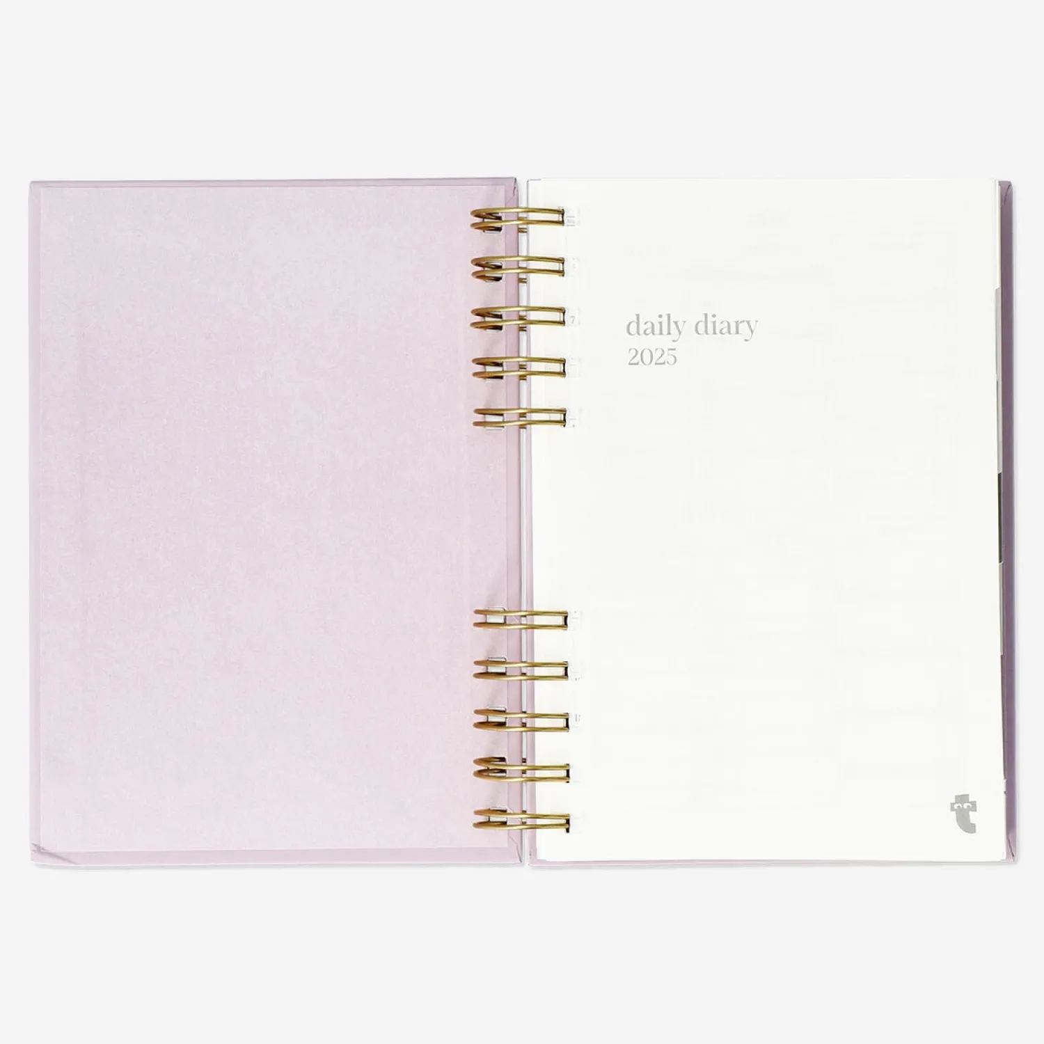 Best Flying Tiger Purple Daily Diary - Englisch