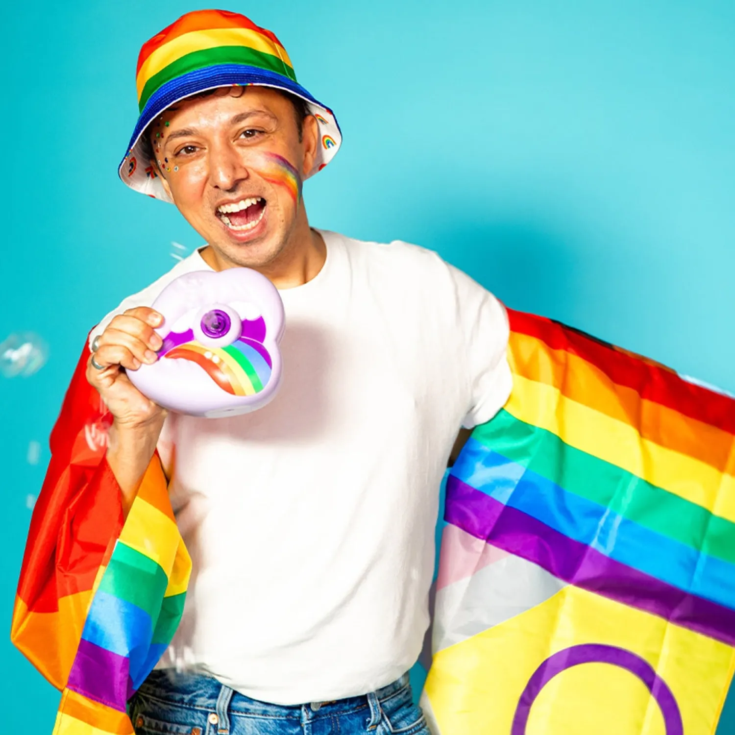 Discount Flying Tiger Regenbogen Eimer Hut. Für Erwachsene