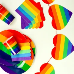 Clearance Flying Tiger Regenbogen-Servietten. 16 Stk