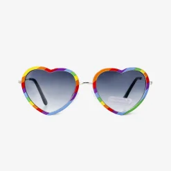 Clearance Flying Tiger Regenbogen-Sonnenbrille in Herzform