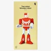 Sale Flying Tiger Roboter aus Holz - 20 cm