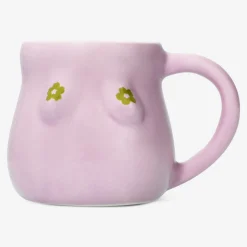 Outlet Flying Tiger Rosa Becher mit Brüsten - 360 ml