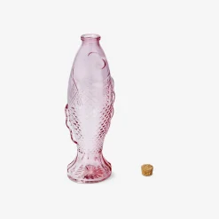 Clearance Flying Tiger Rosa Fischglasflasche - 530 ml