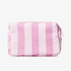 Sale Flying Tiger Rosa Kosmetiktasche mit Streifen und Ananasdruck