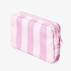 Sale Flying Tiger Rosa Kosmetiktasche mit Streifen und Ananasdruck