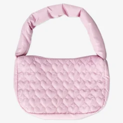 Outlet Flying Tiger Rosa Tasche mit gesteppten Herzen