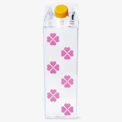 Best Flying Tiger Rosa Trinkflasche in Form eines Milchkartons - 500 ml