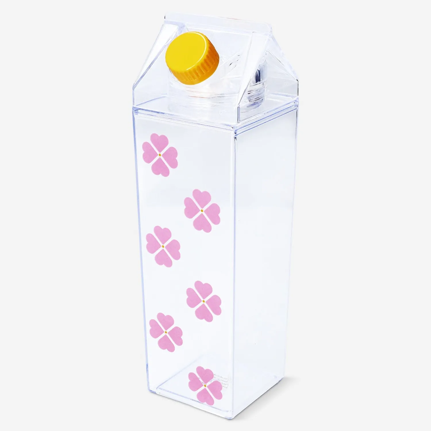 Best Flying Tiger Rosa Trinkflasche in Form eines Milchkartons - 500 ml