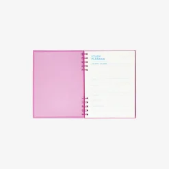 Clearance Flying Tiger Rosa Wochenlernplaner - Englisch