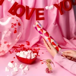 Best Flying Tiger Rote Filzgirlande mit Text - 300 cm