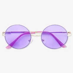 New Flying Tiger Runde lila Sonnenbrille