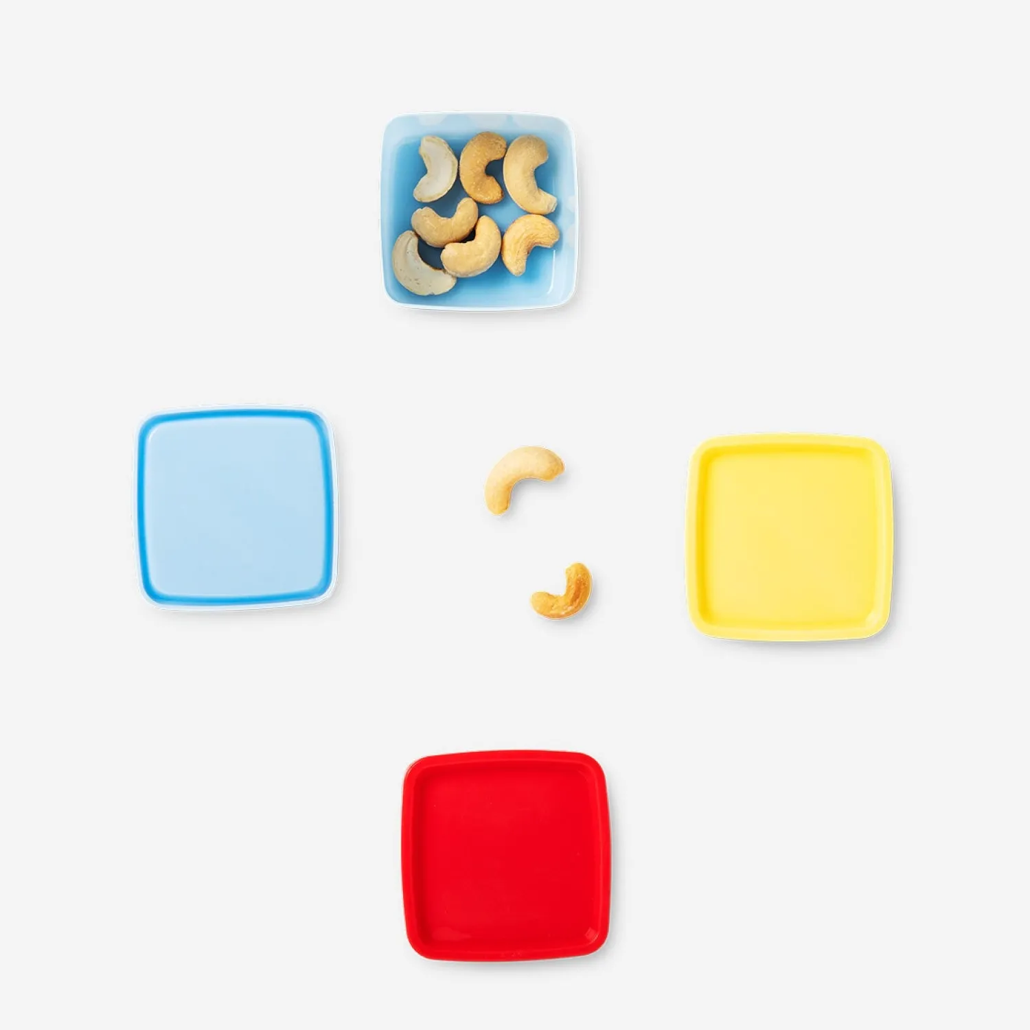 Sale Flying Tiger Satz quadratische Snackboxen - 5 Stk