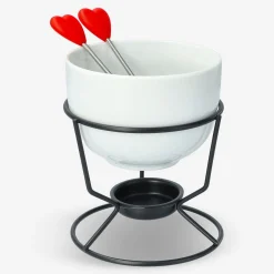 New Flying Tiger Schokoladenfondue-Set. Mit 2 Gabeln