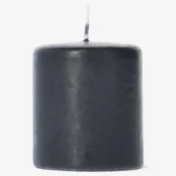 Hot Flying Tiger Schwarze Stumpenkerze - 8 cm