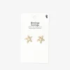 Fashion Flying Tiger Seestern-Ohrringe mit Perlen