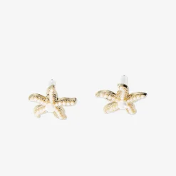 Fashion Flying Tiger Seestern-Ohrringe mit Perlen