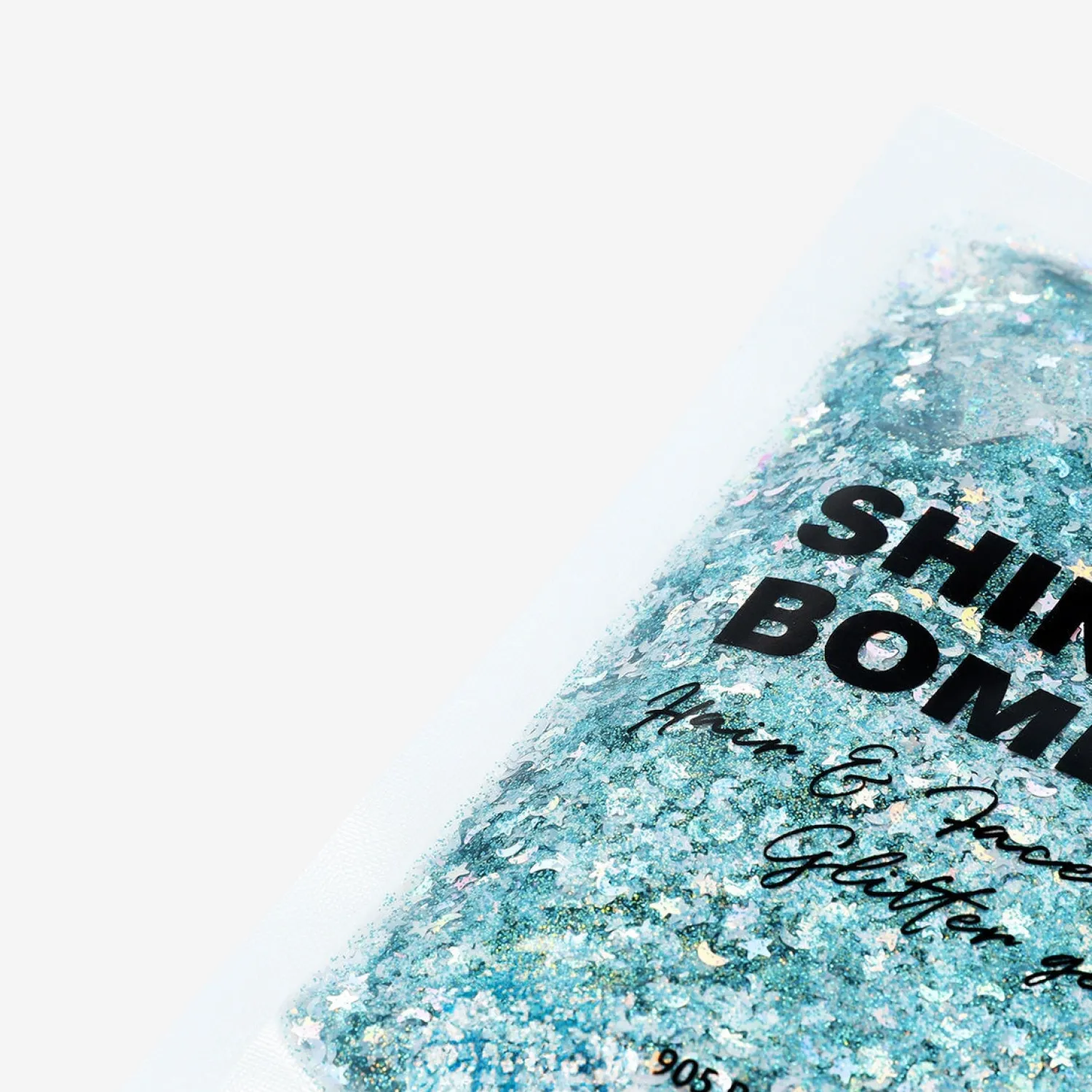 New Flying Tiger Shine Bombita Haar, Gesicht & Körper-Glitter-Gel von 7DAYS - 905 Leuchtend blau