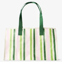Best Flying Tiger Shopper-Tasche mit grünen Streifen