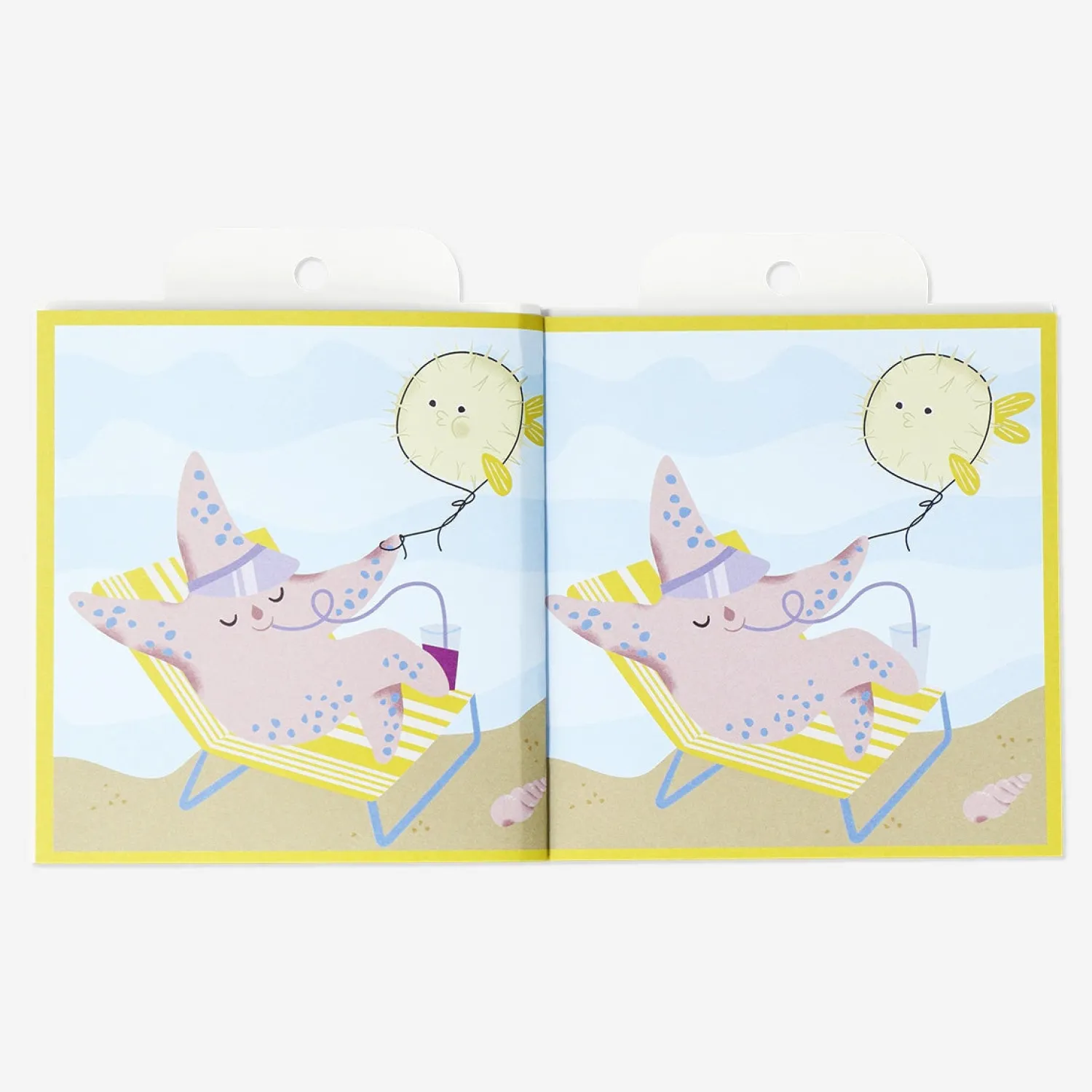 New Flying Tiger Spot 5 Unterschiede Aktivitätsbuch