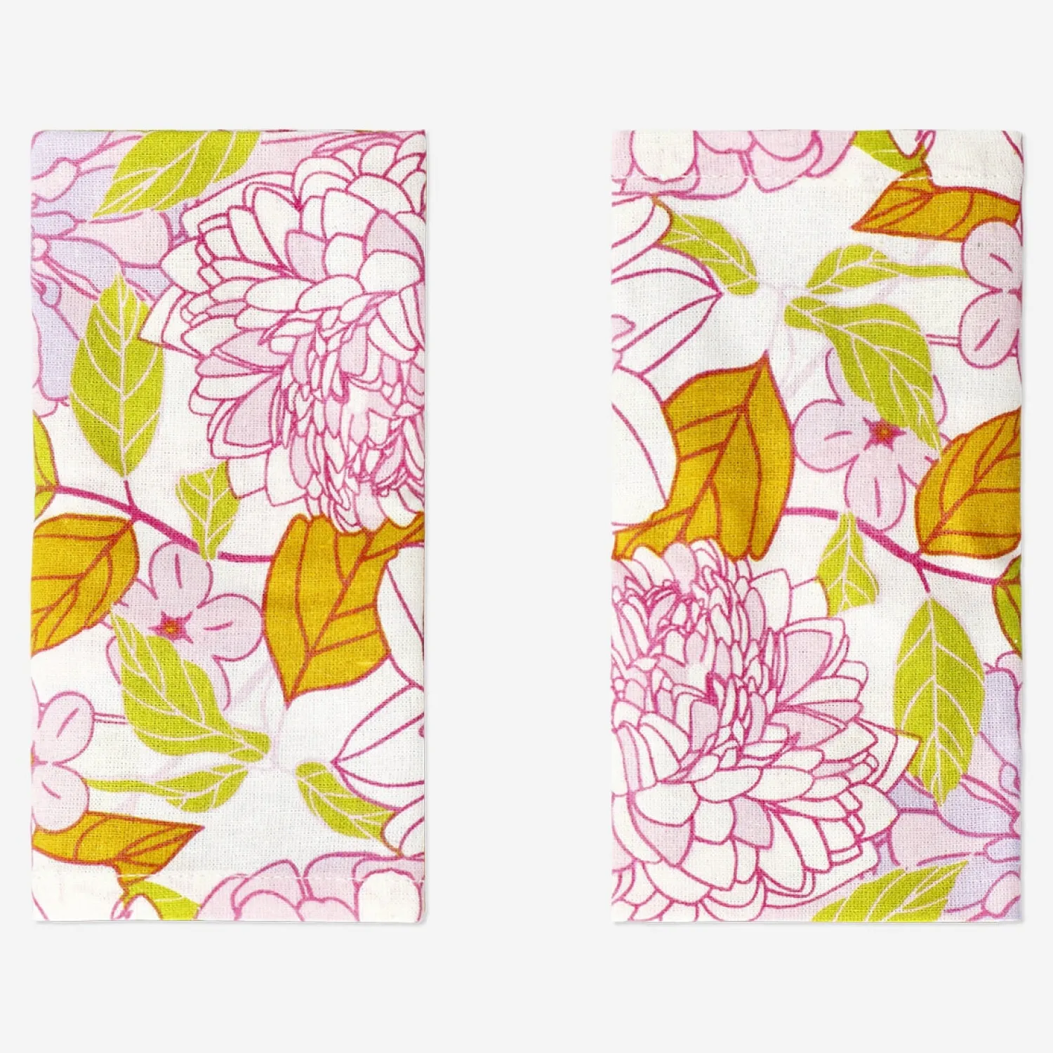 Clearance Flying Tiger Stoffserviette in floral - 2 Stk