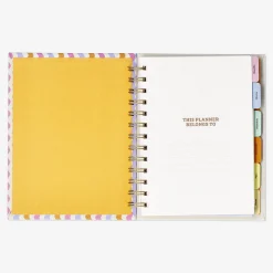 Fashion Flying Tiger Studienplaner mit Wellenmuster - Englisch