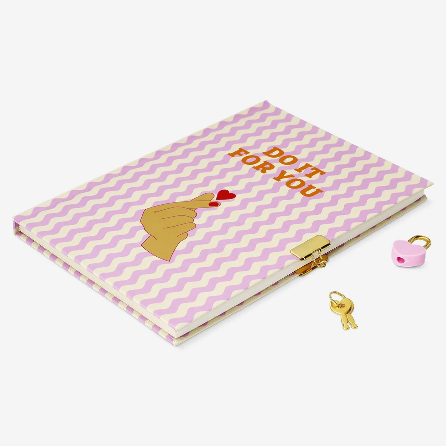 Online Flying Tiger Tagebuch mit Schloss - A5
