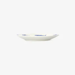 Fashion Flying Tiger Teller mit blauem Fischmotiv - 16 cm