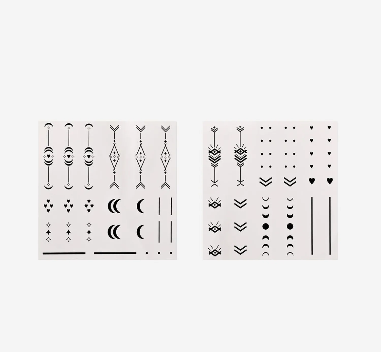 Online Flying Tiger Temporäres Tattoo-Set - 57 Stück