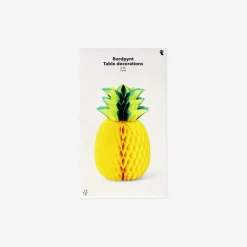 Clearance Flying Tiger Tischdekoration als Papierwabenananas - 2 Stk