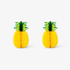 Clearance Flying Tiger Tischdekoration als Papierwabenananas - 2 Stk