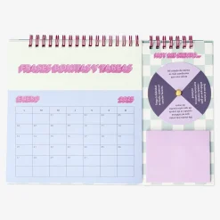 Sale Flying Tiger Tischkalender mit monatlichen Aufgaben - Spanisch