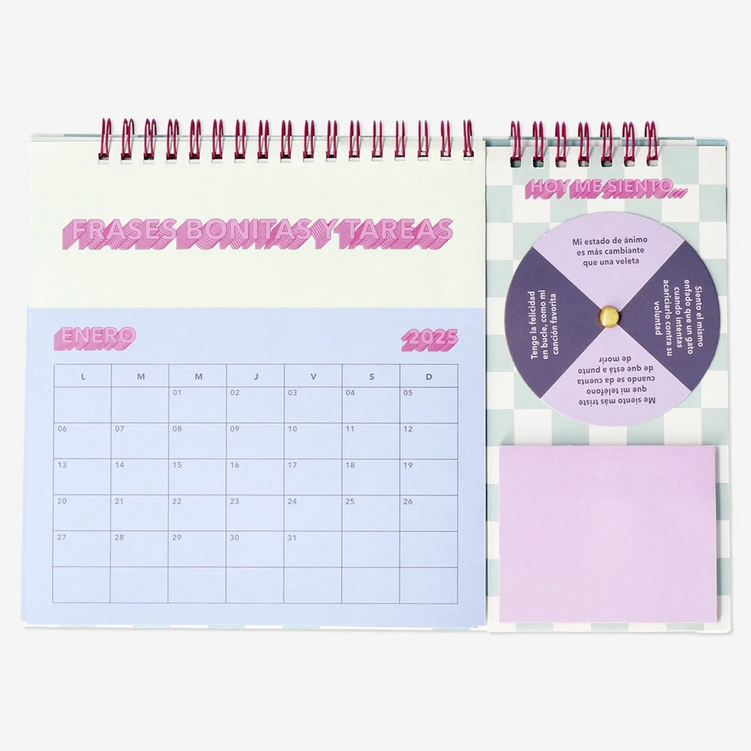 Sale Flying Tiger Tischkalender mit monatlichen Aufgaben - Spanisch