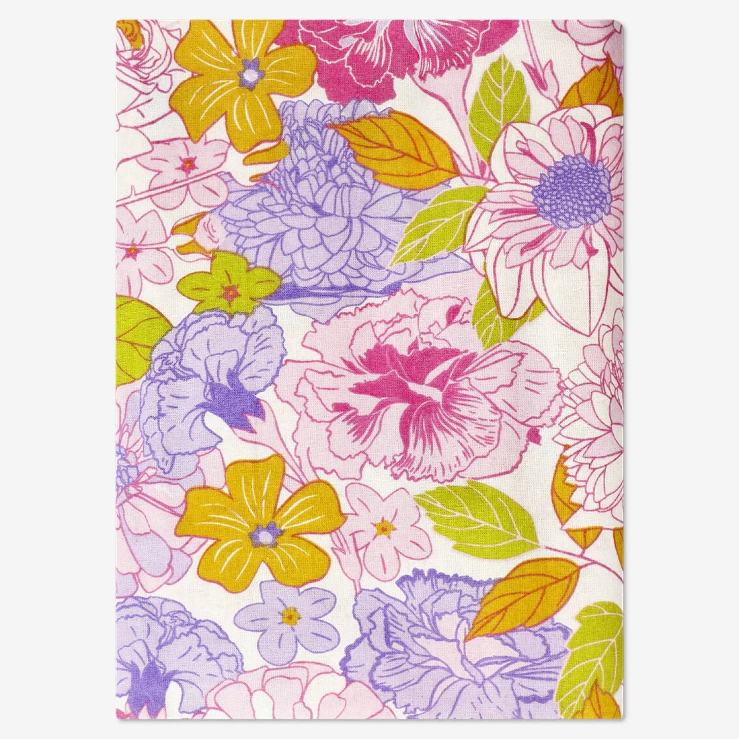 Outlet Flying Tiger Tischtuch mit großem Blumendruck - 140 x 220 cm