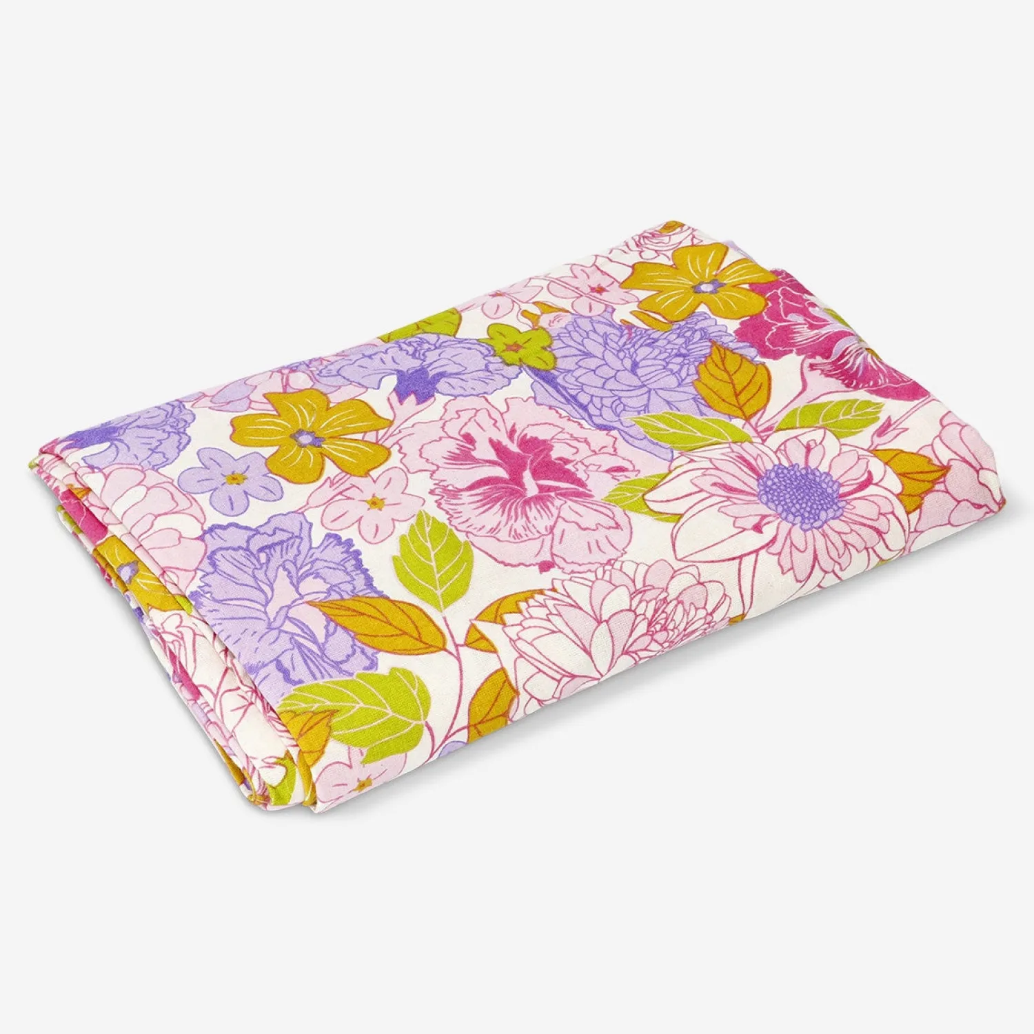 Outlet Flying Tiger Tischtuch mit großem Blumendruck - 140 x 220 cm
