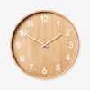 Fashion Flying Tiger Uhr aus Holz - 30 cm