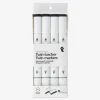 Fashion Flying Tiger Zwillingsmarker. 4 Stk